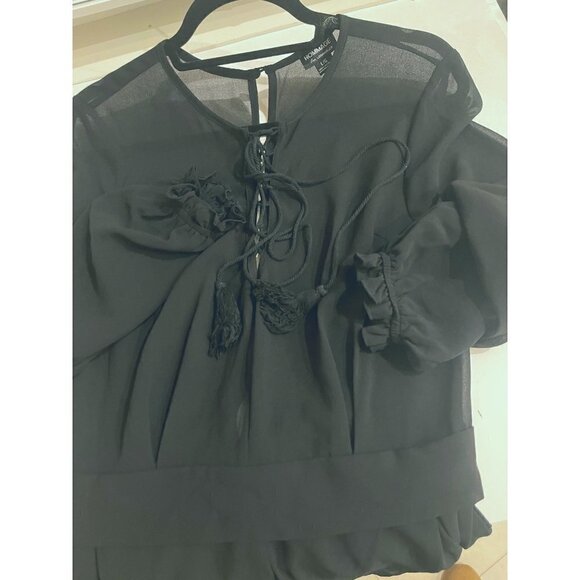 HOMMAGE from Los Angeles womens  playsuit/ romper  size large - Picture 9 of 12